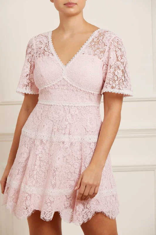 Lace Primrose Micro Mini Dress Vintage Lace Dress