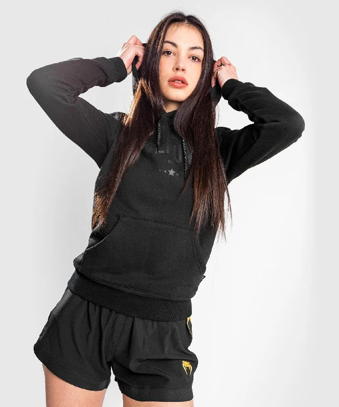 Venum Team 2.0 Hoodie - For Women - Black/Black Classic Zip Hoodie