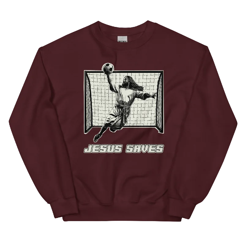 Jesus Saves Unisex Sweatshirt Women’s Hoodie Pullover