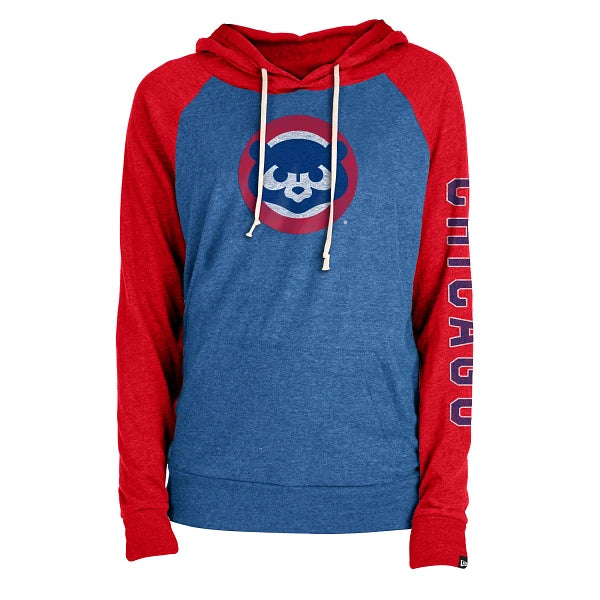 Chicago Cubs New Era Women's Performance Pullover Hoodie - Royal/Red Hoodies & Sweatshirts Combo Chicago Cubs New Era Women's Performance Pullover Hoodie - Royal/Red Hoodies & Sweatshirts Combo