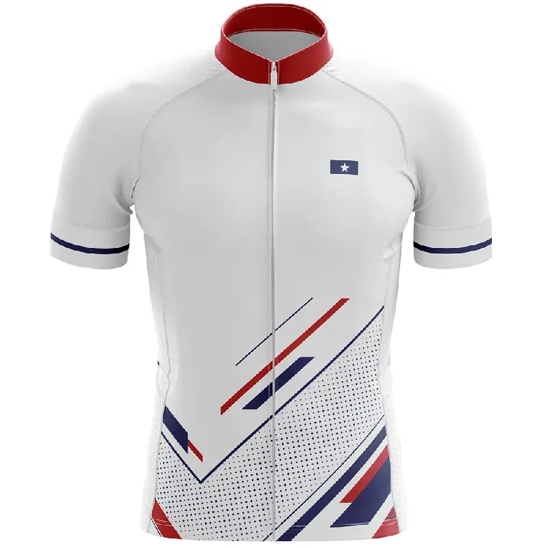 Texas V1 Short Sleeve Cycling Jersey All-season Hoodie Sweatshirt