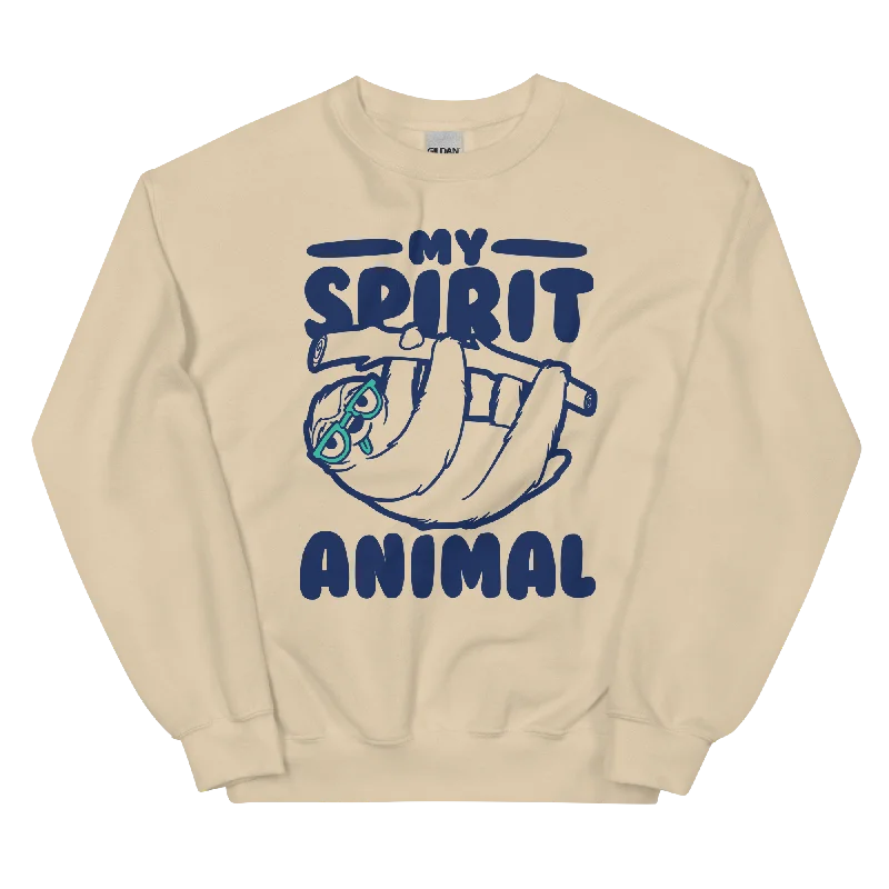 My Spirit Animal Unisex Sweatshirt Cozy Sweatshirts for Fall