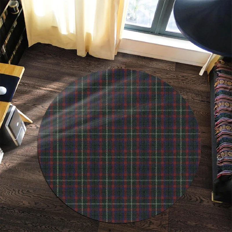 Mayo County Ireland Tartan Round Rug