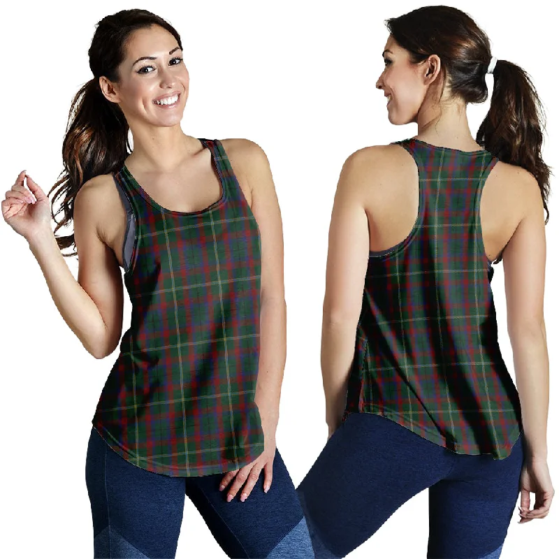 Mayo County Ireland Tartan Women Racerback Tanks