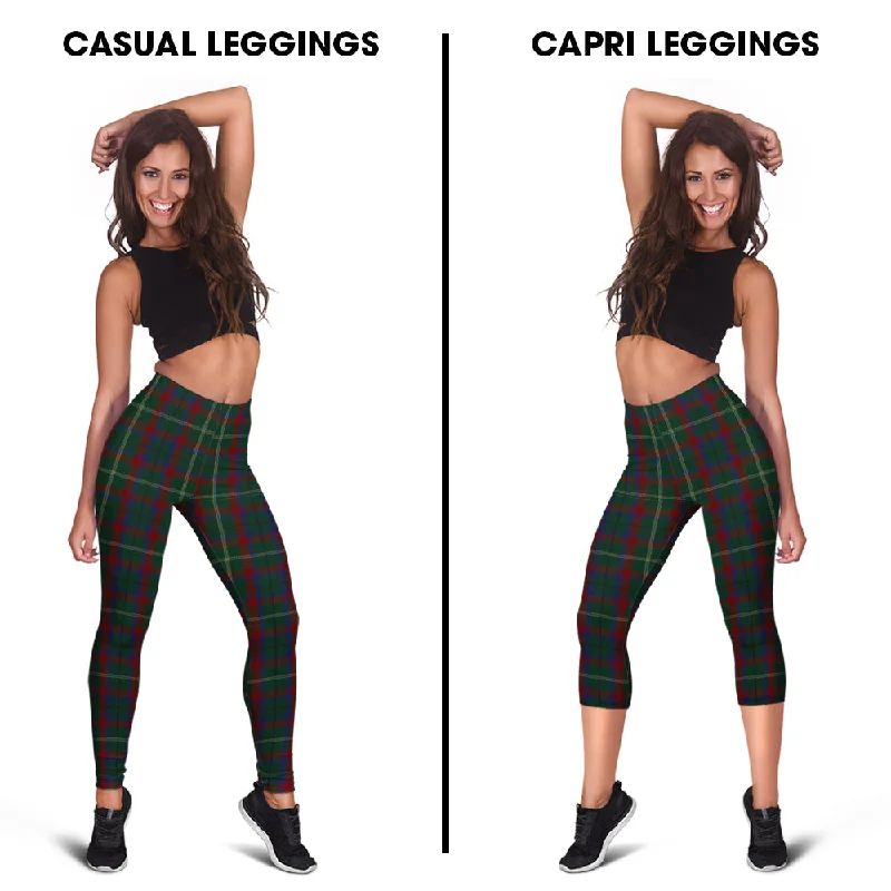 Mayo County Ireland Tartan Womens Leggings
