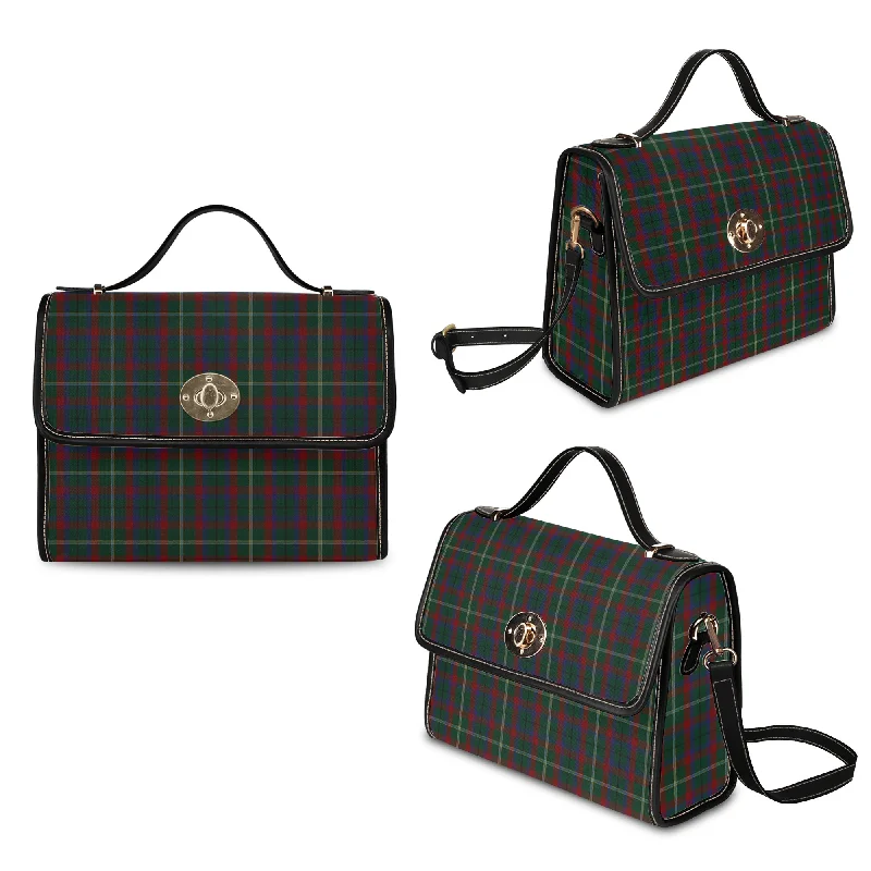 Mayo County Ireland Tartan Waterproof Canvas Bag