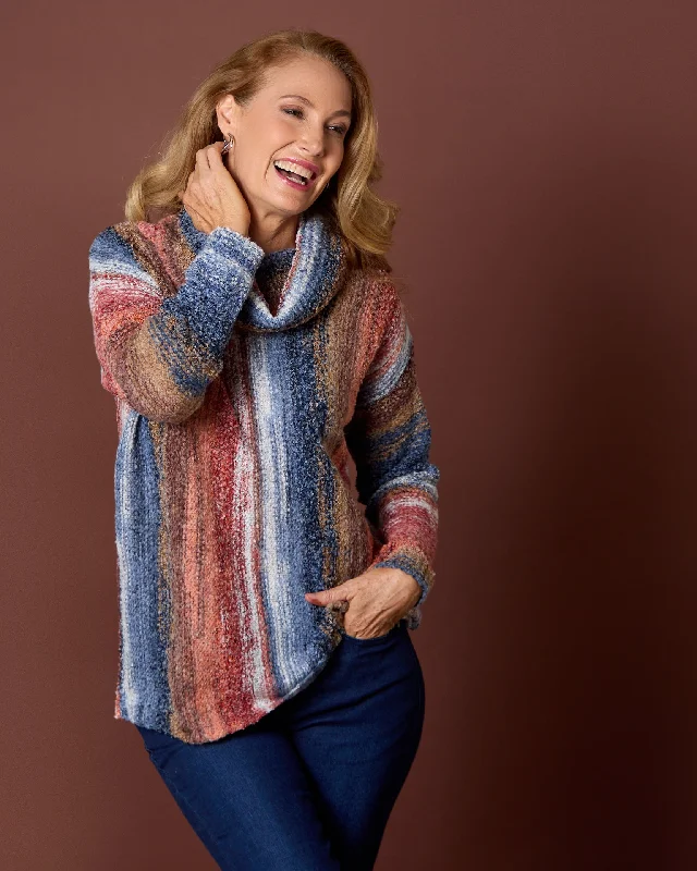 Sedona Roll Knit - Desert Dusk