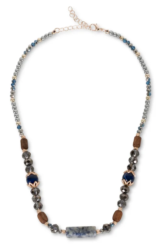 Necklace | MED BLUE | 0613A1