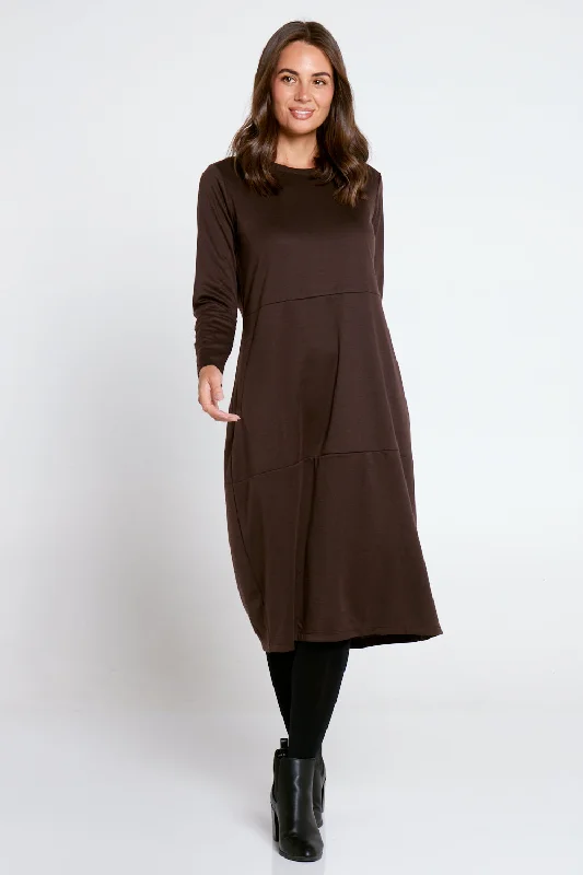 Rita Dress - Chocolate