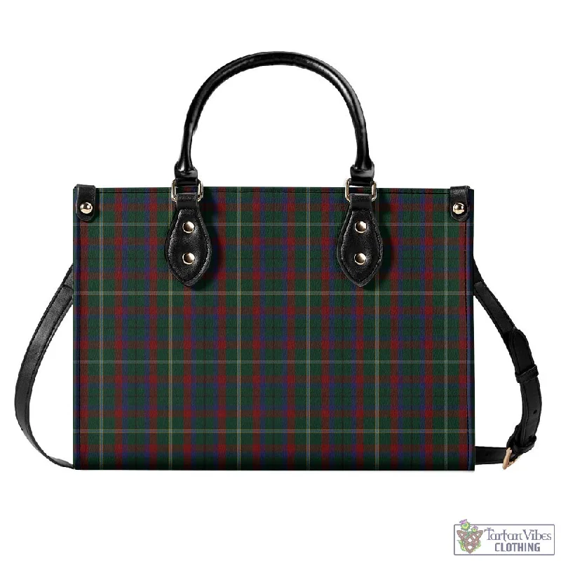 Mayo County Ireland Tartan Luxury Leather Handbags