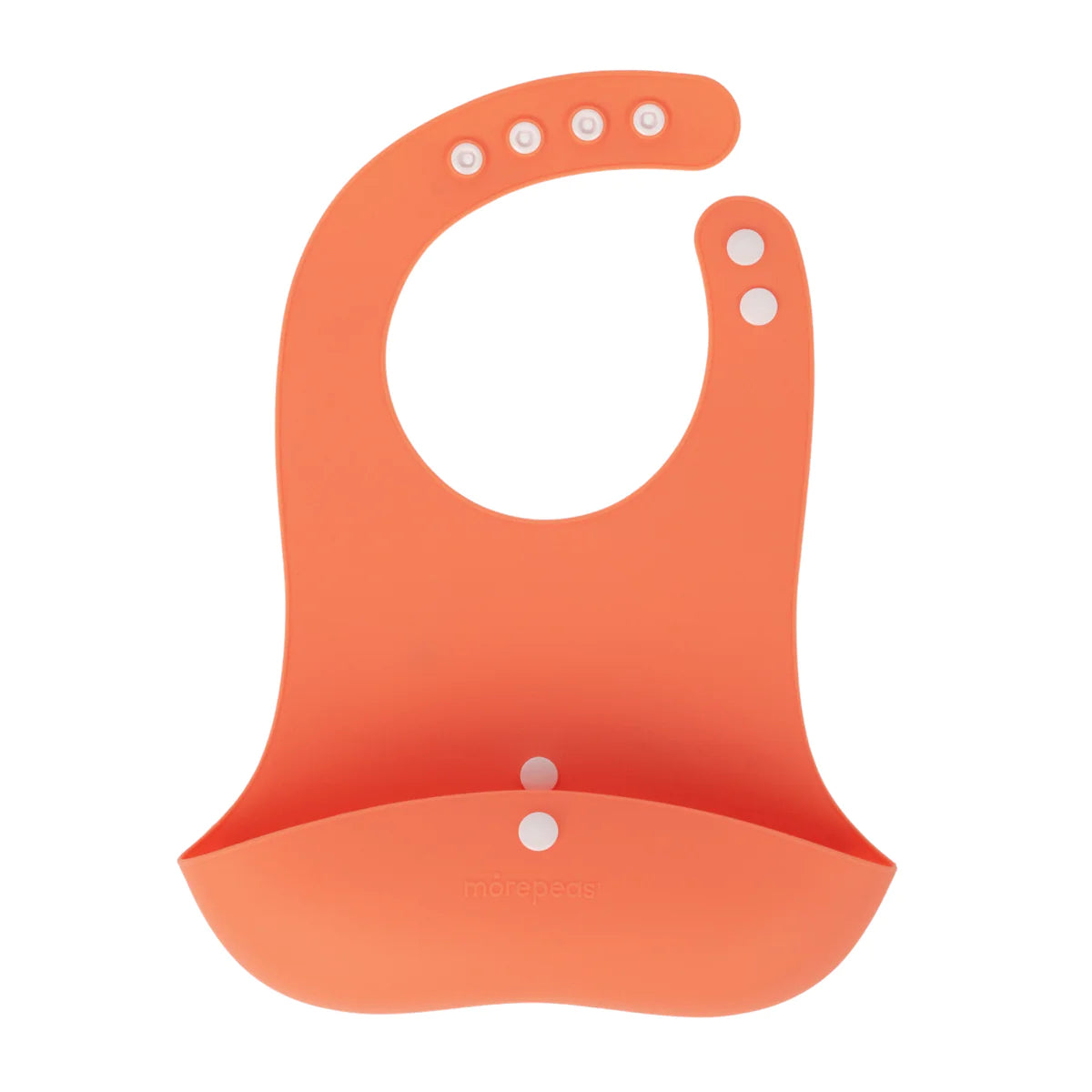 Roll and Snap Bib- Melon