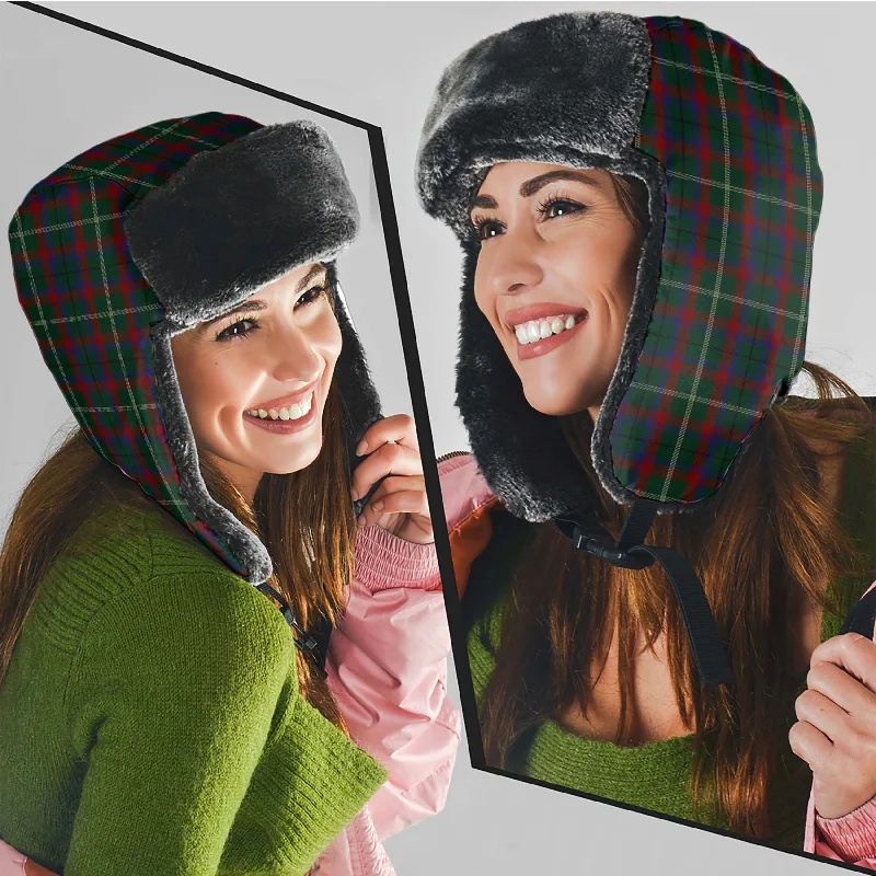 Mayo County Ireland Tartan Winter Trapper Hat