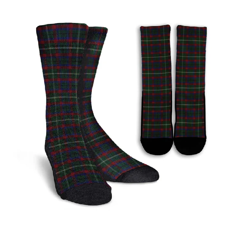 Mayo County Ireland Tartan Crew Socks