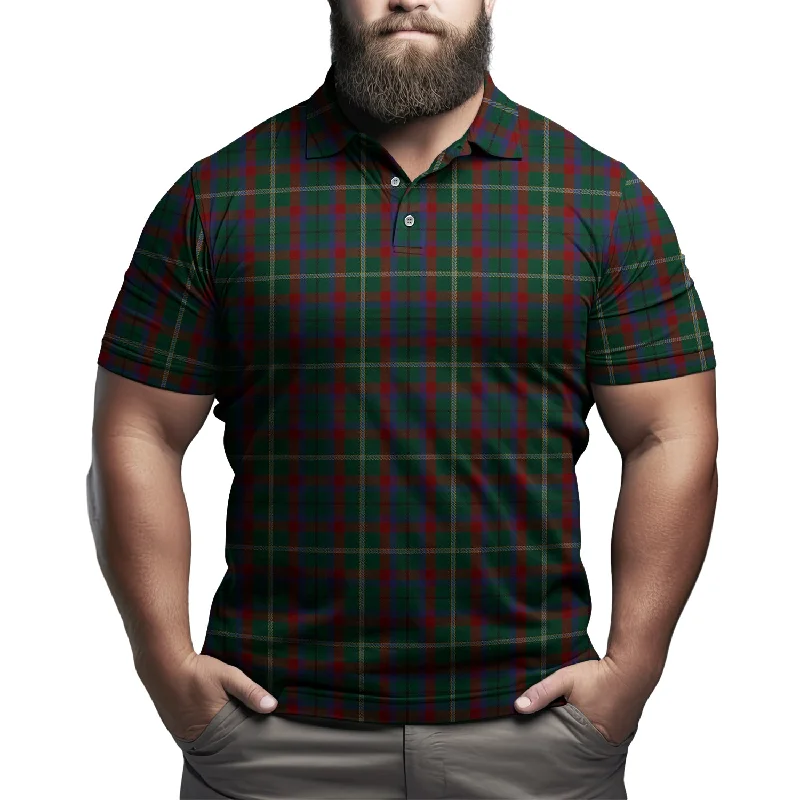 Mayo County Ireland Tartan Mens Polo Shirt