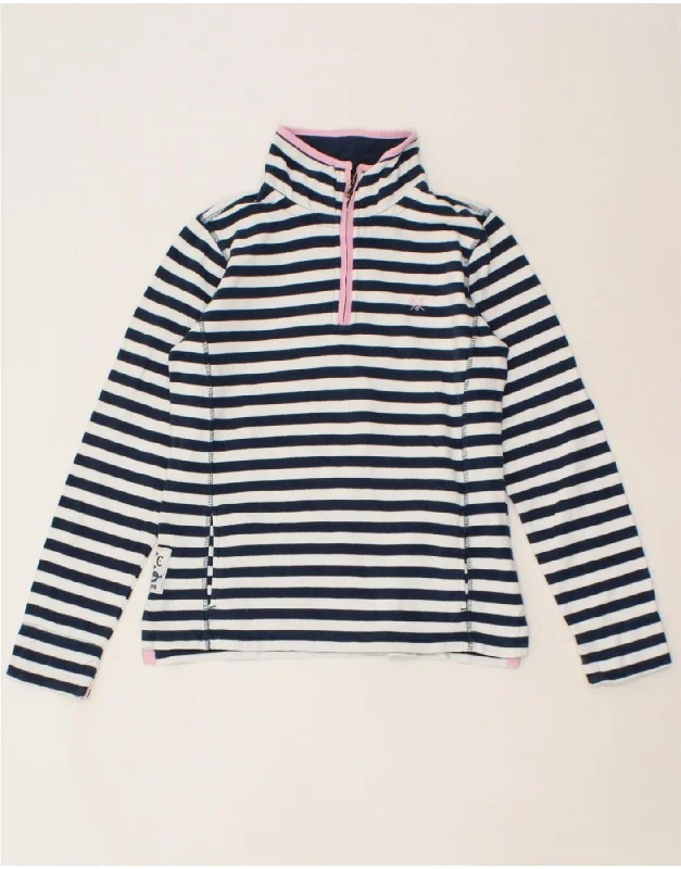 CREW CLOTHING Womens Zip Neck Sweatshirt Jumper UK 10 Small Navy Blue Travel-friendly sweaters CREW CLOTHING Womens Zip Neck Sweatshirt Jumper UK 10 Small Navy Blue Travel-friendly sweaters