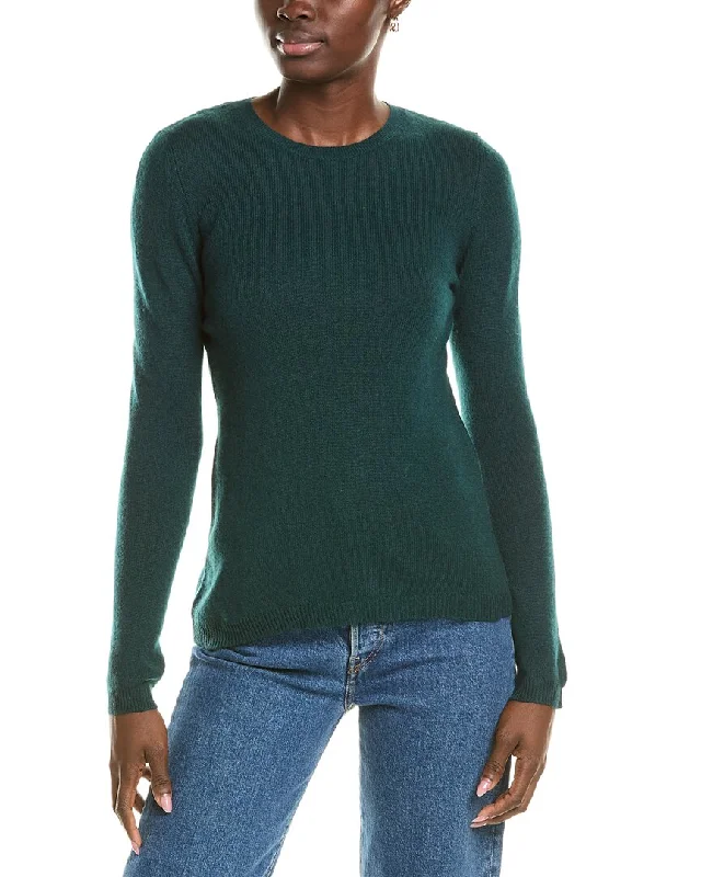 Forte Cashmere Crewneck Cashmere Sweater Best sweaters for fall