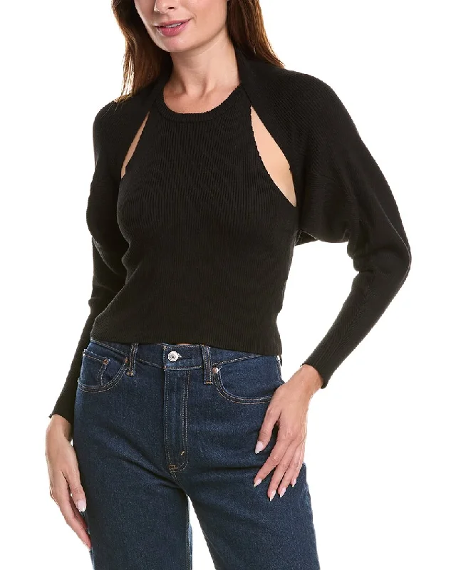 Lyra & Co 2pc Tank & Cardigan Set Softest cashmere sweaters