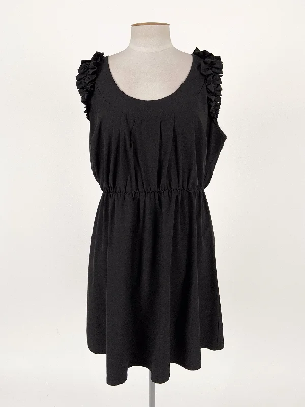 City Chic | Black Casual Dress | Size 16 Summer party mini dresses