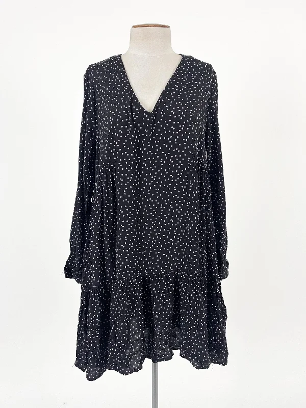 Decjuba | Multicoloured Casual Dress | Size 8 Leather mini dresses