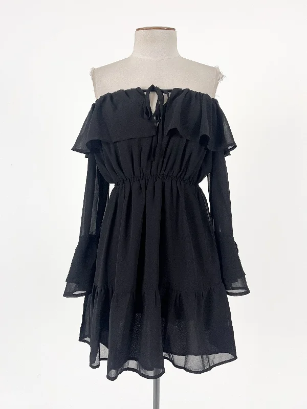 Showpo | Black Casual Dress | Size 8 Forever 21 mini dresses