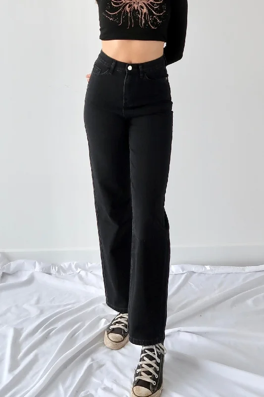 Basic dad jeans Embroidered unclassified skirts