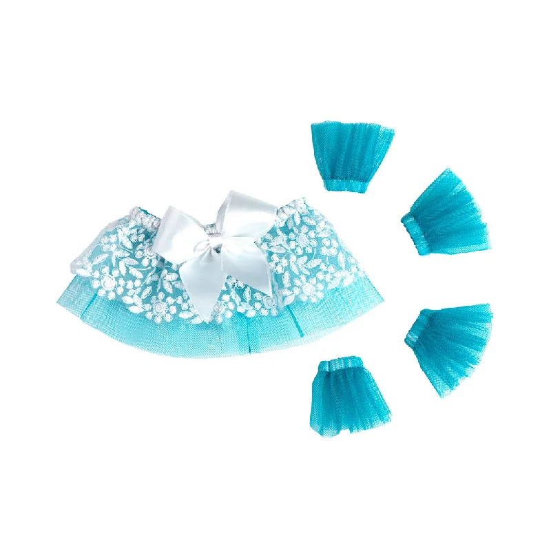 Blue Neck Tutu Preppy unclassified skirts