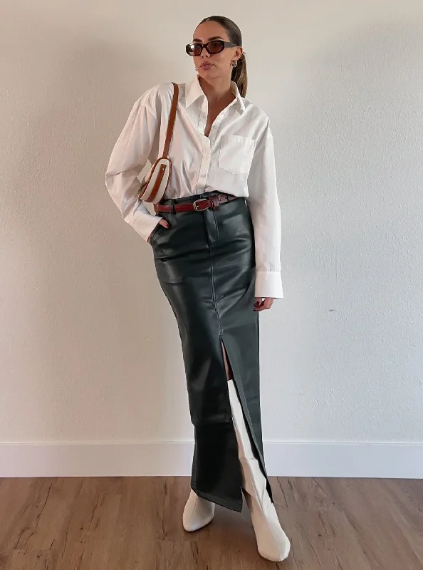 Nimah Skirt by 4th & Reckless - FINAL SALE Ruched unclassified skirts