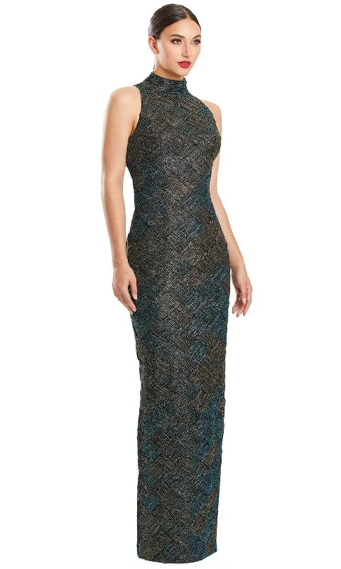 Alexander by Daymor 1893F23 - High Neck Column Evening Dress Summer party dresses