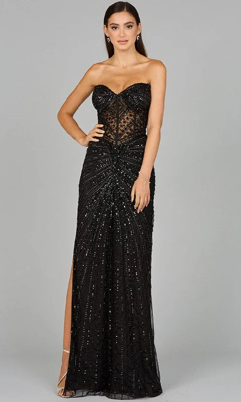 Lara Dresses 9953 - Strapless Beaded Prom Gown Women's party dresses