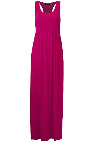 Fashion Star Womens Ladies Pockets Jersey Long Vest Sleeveless Racer Muscle Back Maxi Dress Minimalist maxi dresses Fashion Star Womens Ladies Pockets Jersey Long Vest Sleeveless Racer Muscle Back Maxi Dress Minimalist maxi dresses