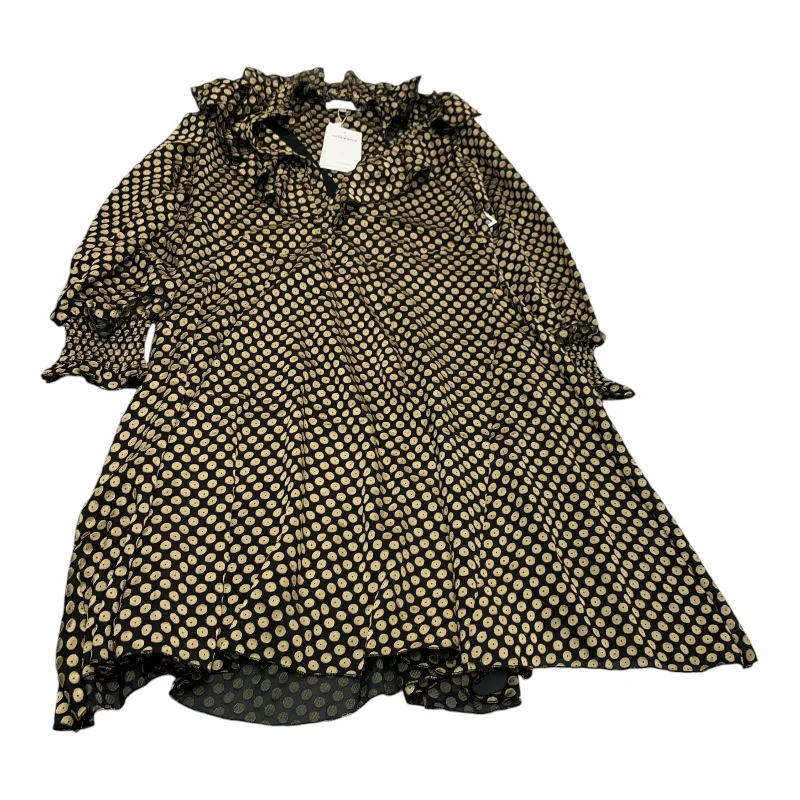 Dress Casual Short By Antik Batik In Black & Brown, Size: S Plaid Mini Skirt