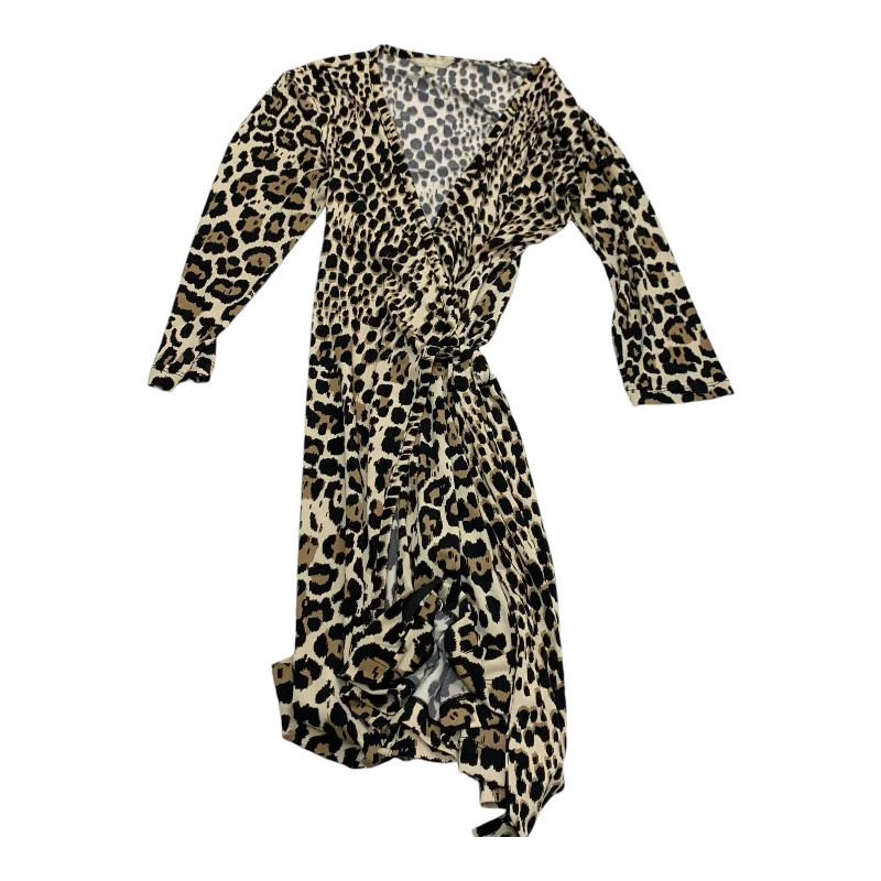 Dress Casual Short By Banana Republic In Animal Print, Size: S Soft Denim Skirt