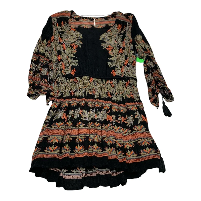 Dress Casual Short By Free People In Black, Size: S Soft Leather Skirt