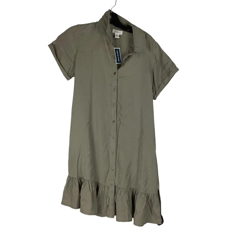 Dress Casual Short By Japna In Green, Size: M Button-front Mini Skirt