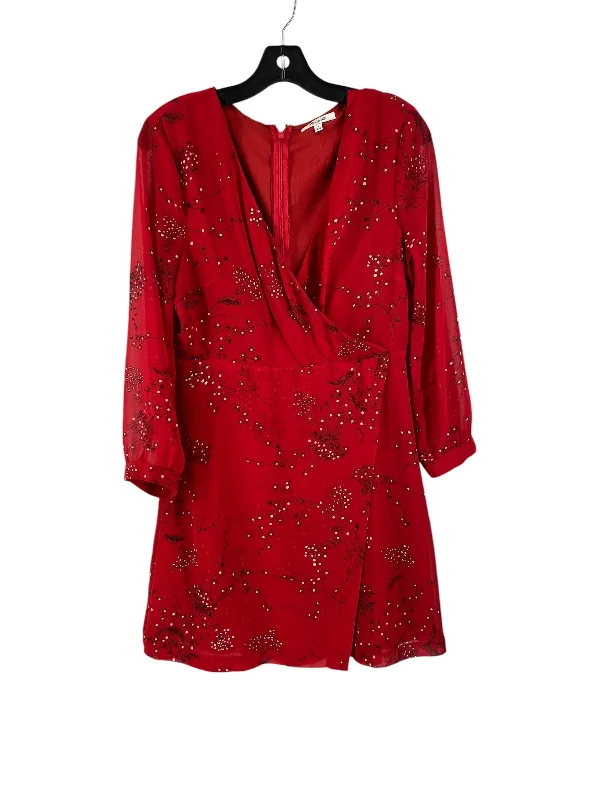 Dress Casual Short By Madewell In Red, Size: 8 Soft Mini Skirt