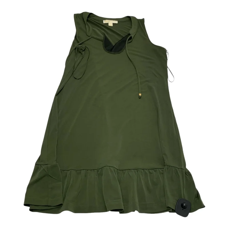 Dress Casual Short By Michael By Michael Kors In Green, Size: M Mini Skirt Style