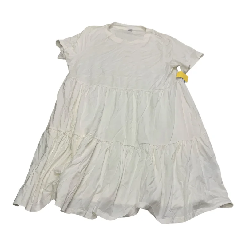 Dress Casual Short By Old Navy In White, Size: L Mini Skirt Fashion