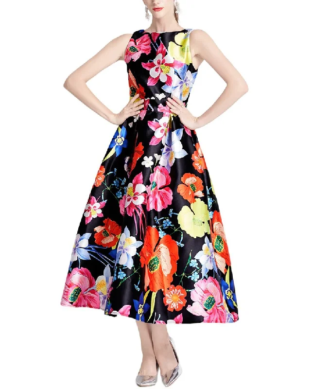 KAIMILAN Midi Dress Trendy Midi Skirt