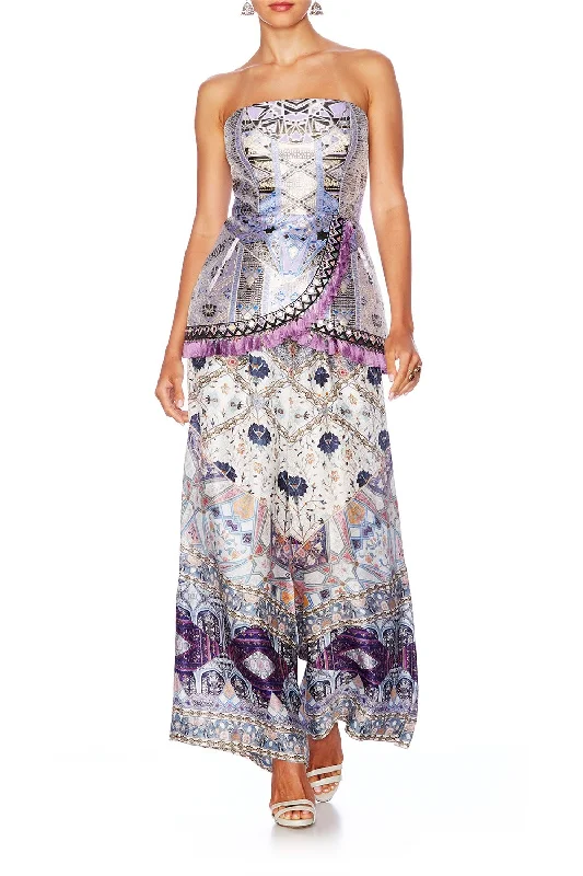 CROSSOVER PEPLUM TOP TALES OF TATIANA Corset unclassified dresses