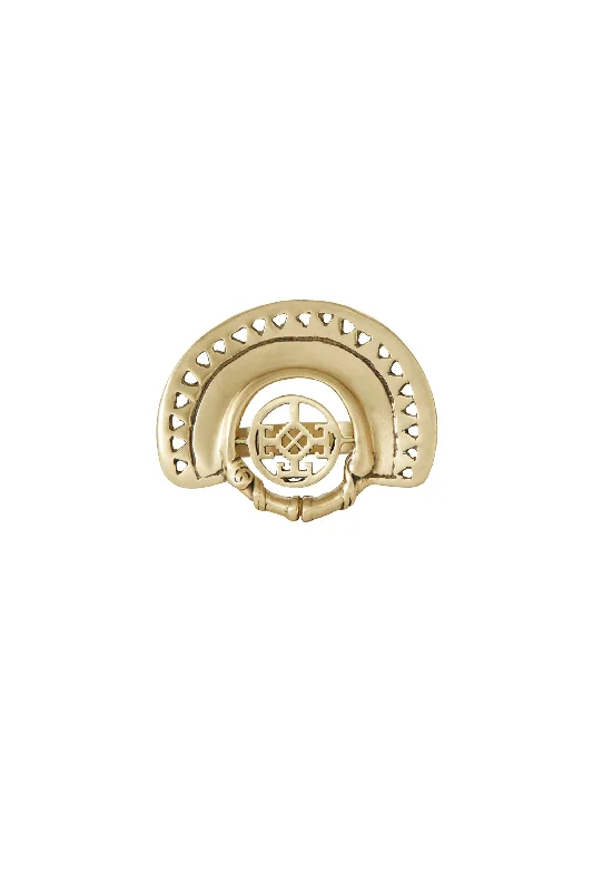 CUT OUT SPIN RING GOLD BRASS Bold pattern unclassified dresses
