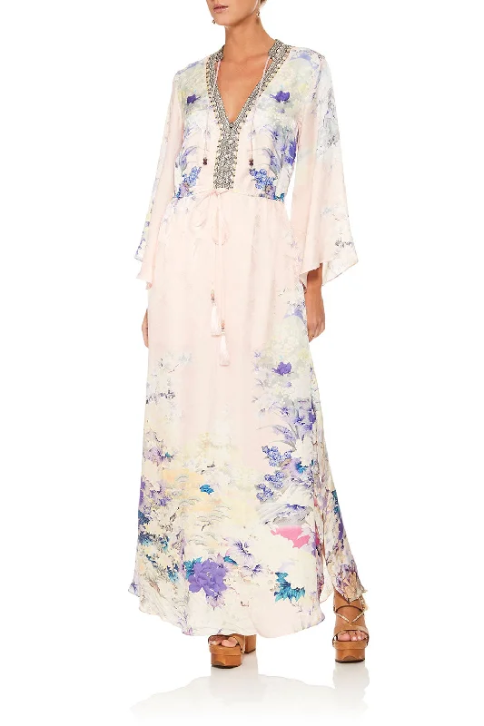 DRAWSTRING BUTTON UP DRESS HARAJUKU HEIRESS Long unclassified dresses