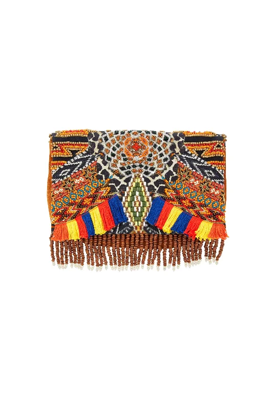 EMBELLISHED CLUTCH DAWN OF TIME Backless unclassified dresses