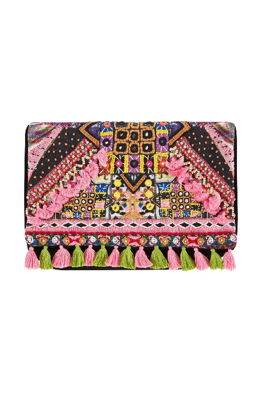 EMBELLISHED CLUTCH TINY DANCER Dark color unclassified dresses