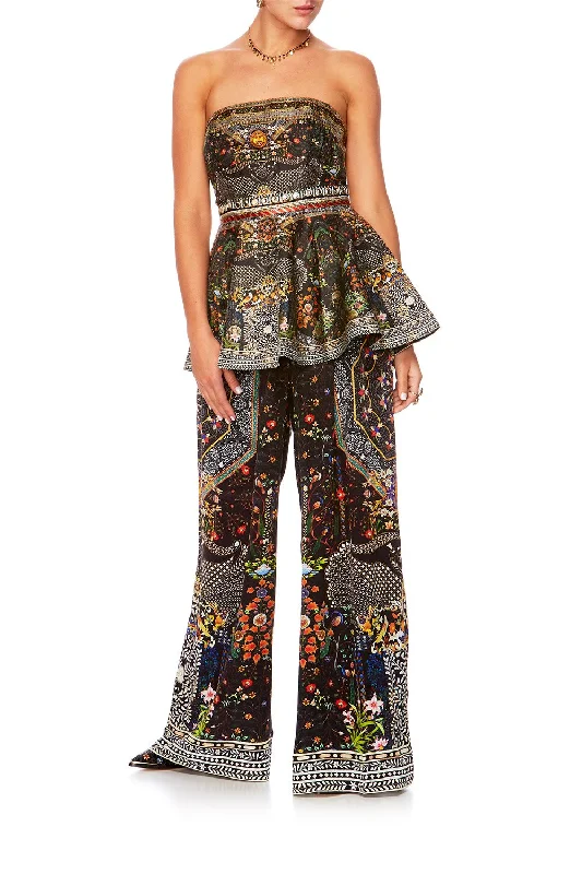 FITTED PEPLEM CORSET BEHIND CLOSED DOORS Sequin unclassified dresses