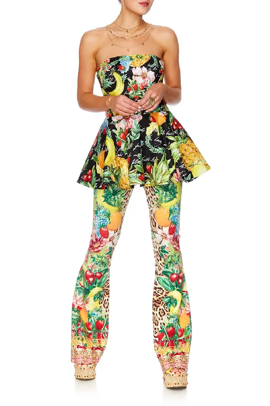 FITTED PEPLUM CORSET CALL ME CARMEN A-line unclassified dresses