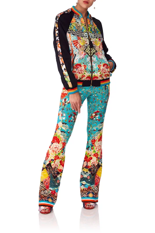 HIGH WAISTED FLARED TROUSER GALAXY GIRL Office unclassified dresses