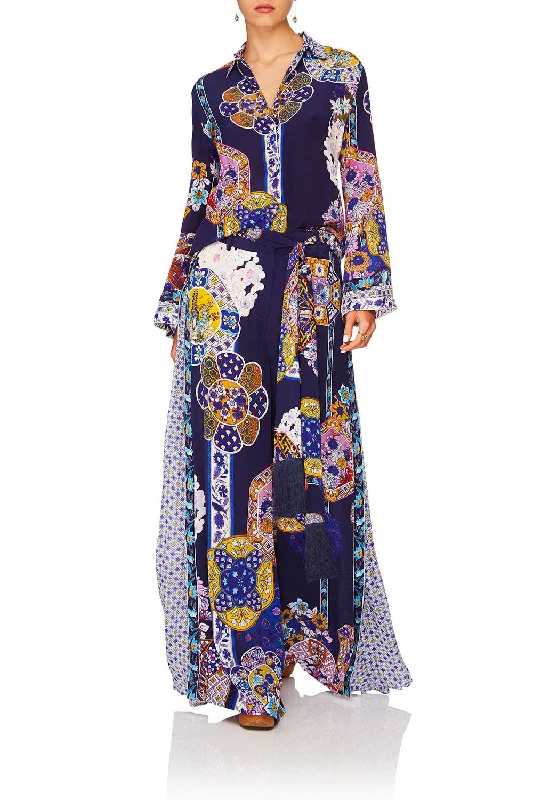 HIGH WAISTED TROUSER W/GODET STAR GAZER Knitted unclassified dresses