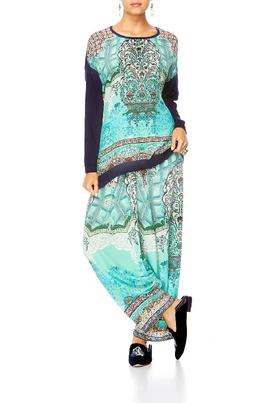 JUMPER WITH CONTRAST FRONT THE SPIRIT WITHIN One-shoulder unclassified dresses
