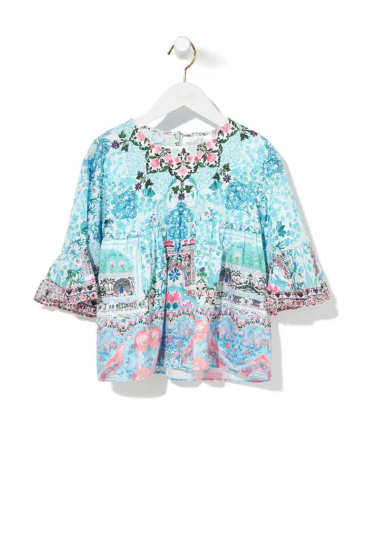 KIDS BELL SLEEVE TOP LOVERS RETREAT Lounge unclassified dresses