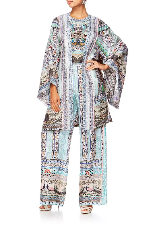 KIMONO WITH TIE BELT THE KING AND I Chiffon unclassified dresses